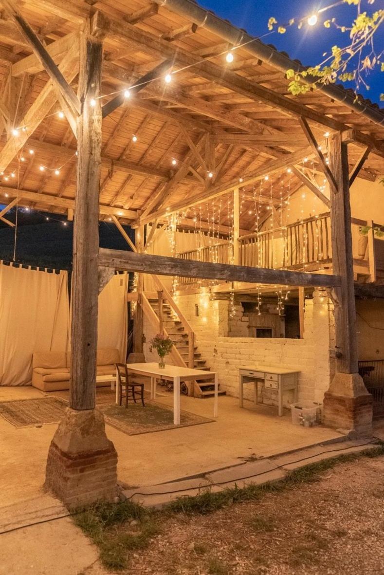Vila Ferme Renovee Le Fossat Exteriér fotografie