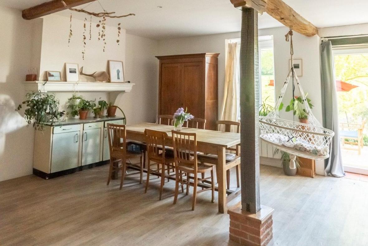 Vila Ferme Renovee Le Fossat Exteriér fotografie